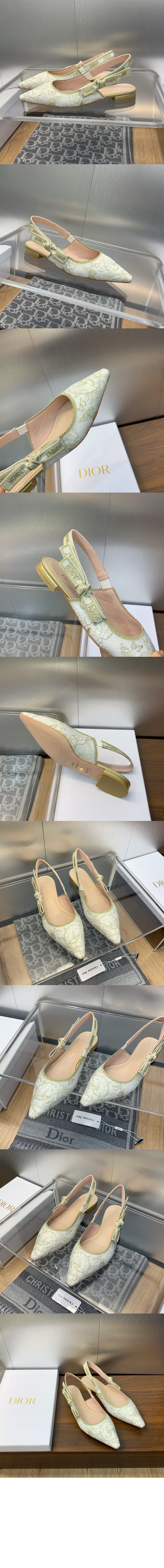 자디올 펌프스  KDB66 > J'Adior - 슬링백 플랫