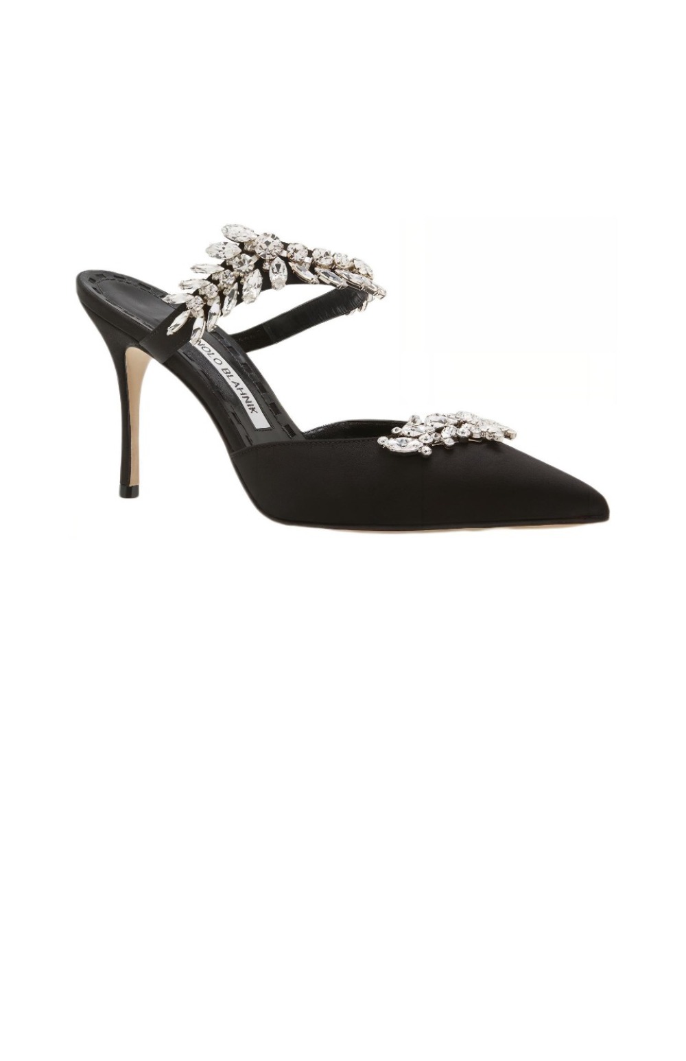 루럼 새틴 크리스탈 뮬 > Pumps - 펌프스