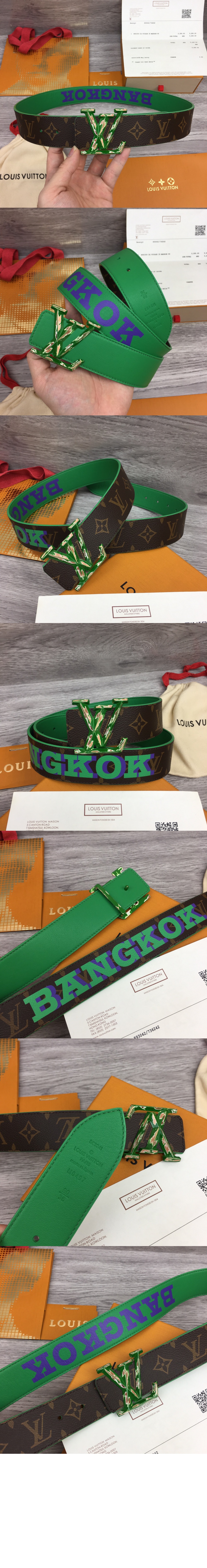 매끄러운 버클 벨트 M0488U > 루이비통