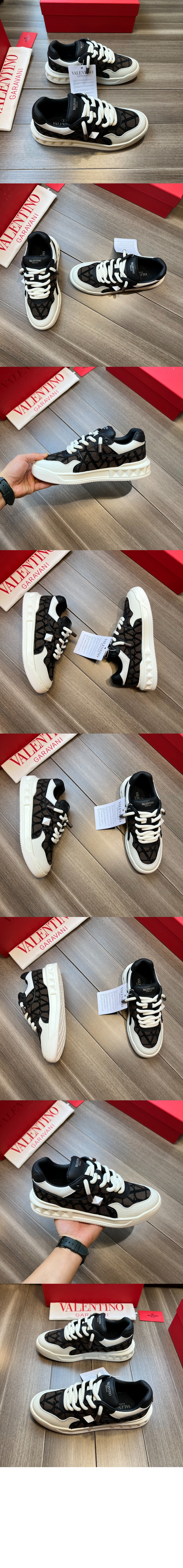 데님 이펙트 트왈 이코노그라프 자카드 패브릭 원 스터드 XL 로우탑 스니커즈 3Y2S0G > One Stud - 원 스터드