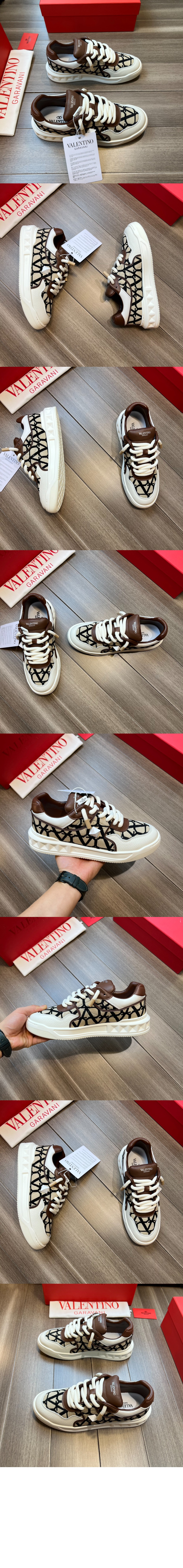 데님 이펙트 트왈 이코노그라프 자카드 패브릭 원 스터드 XL 로우탑 스니커즈 3Y2S0G > One Stud - 원 스터드