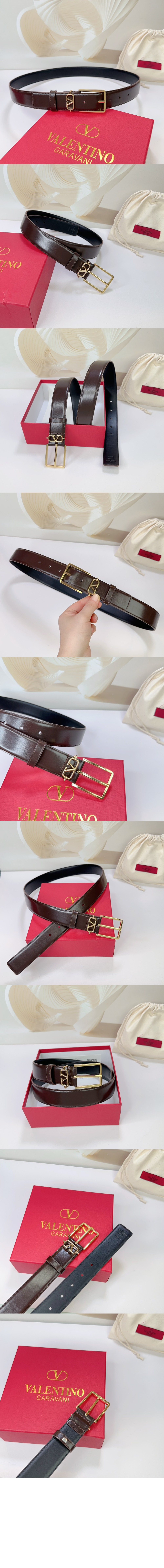 V 로고 벨트 > 발렌티노