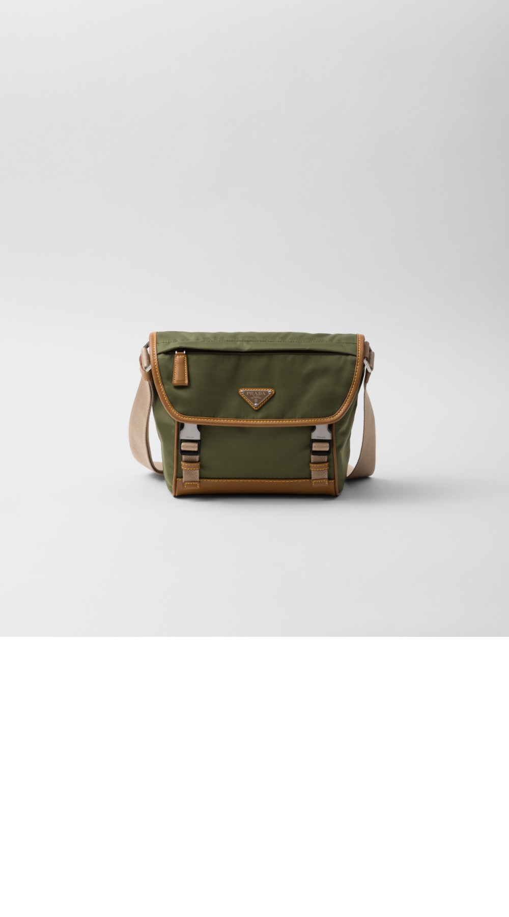 리나일론 및 가죽 숄더백 2VD066 > Re-Nylon - 레나일론