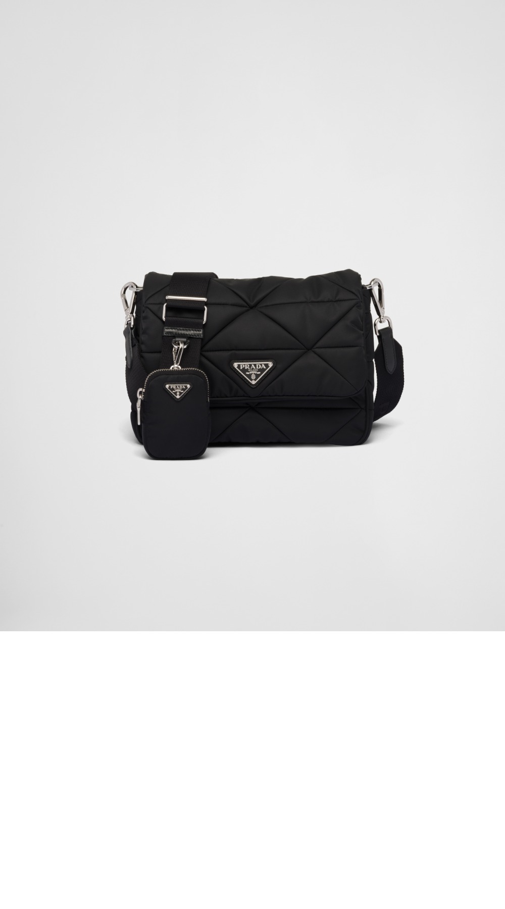 리나일론 패딩 숄더백 1BD290 > Re-Nylon - 레나일론