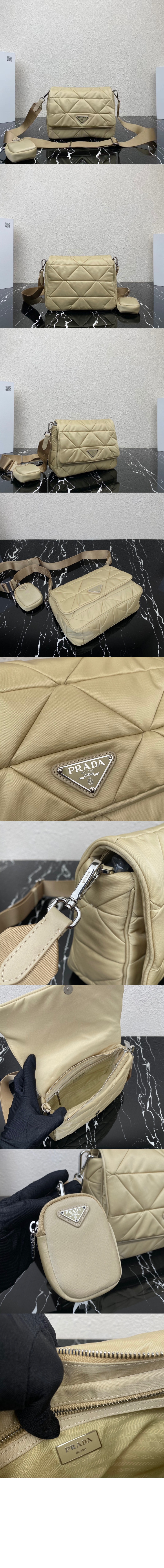 리나일론 패딩 숄더백 1BD290 > Re-Nylon - 레나일론