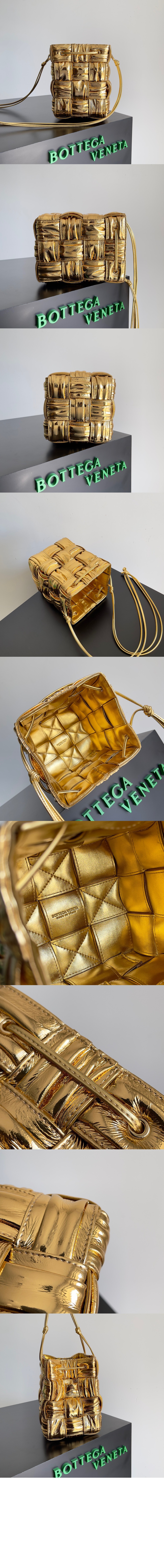 스몰 카세트 크로스바디 버킷백 717187 > Cassette - 카세트