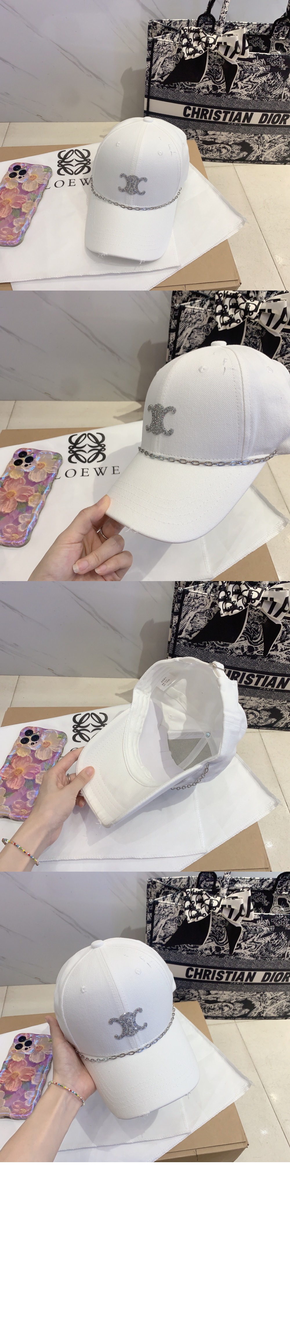 베이스볼 캡 2A6UO2 > 셀린느