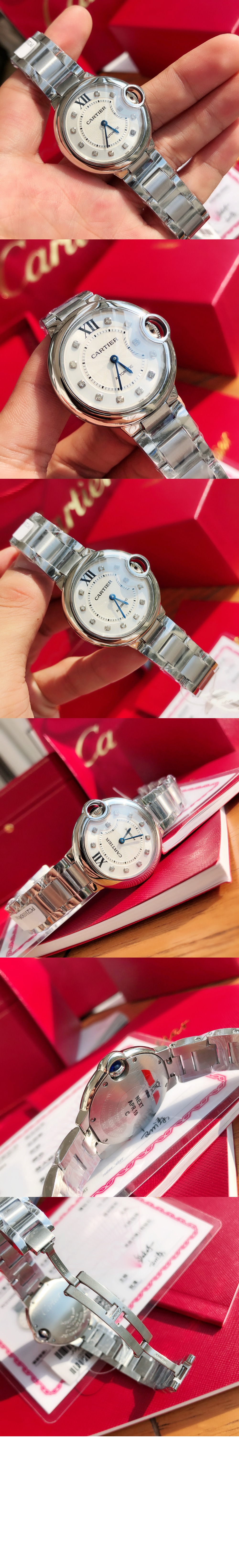 롱 블루 드 까르띠에 워치 33 W4BB0021 > Ballon Bleu - 발롱블루