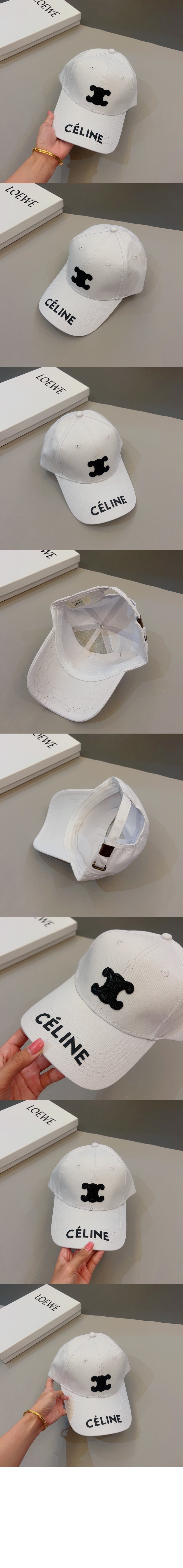 베이스볼 캡 2A75TB > 셀린느