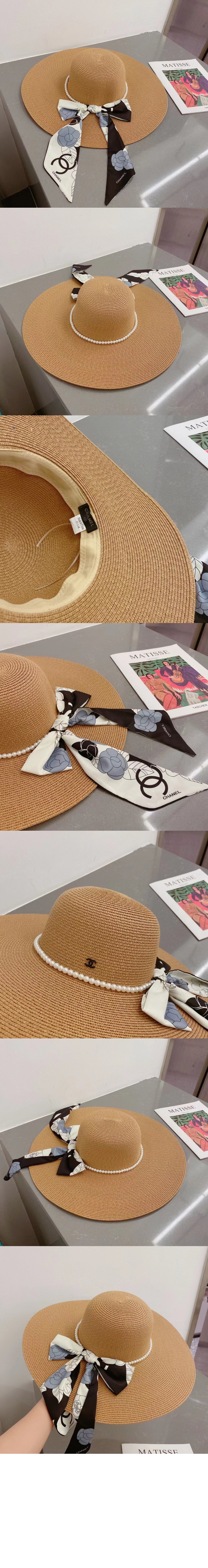 비치캡 선캡 AA4764 > 샤넬