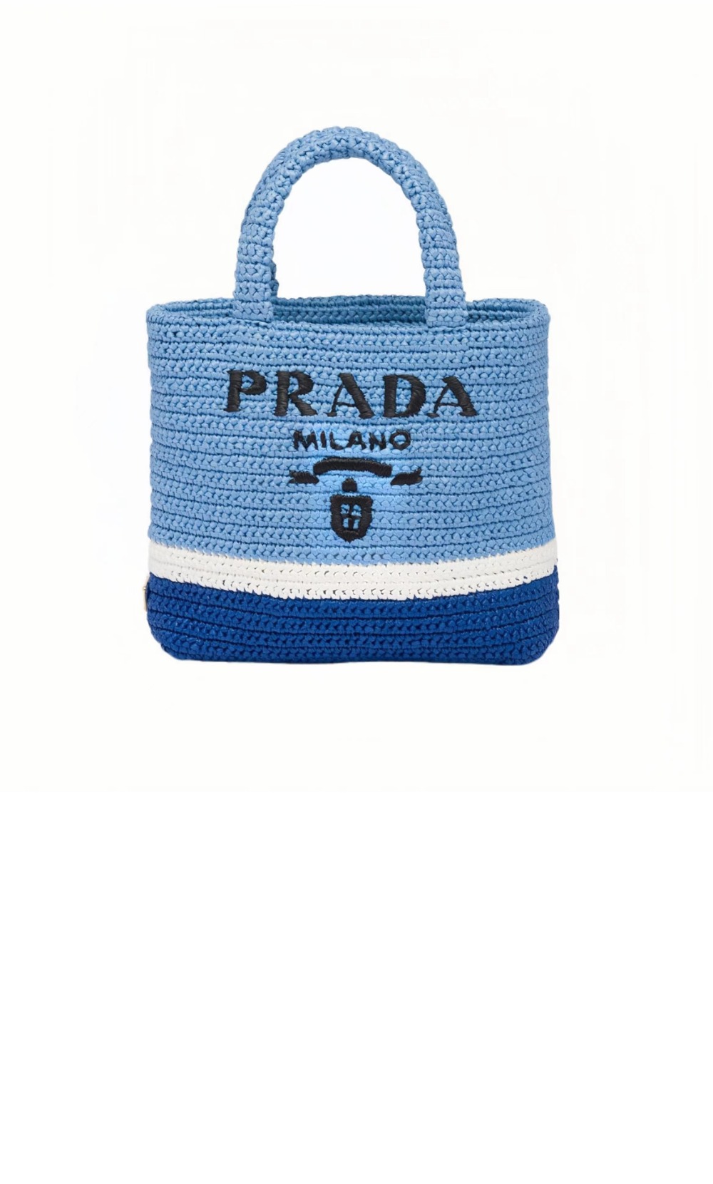 스몰 크로셰 토트백 1BG422 > Raffia Crochet - 라피아크로셰