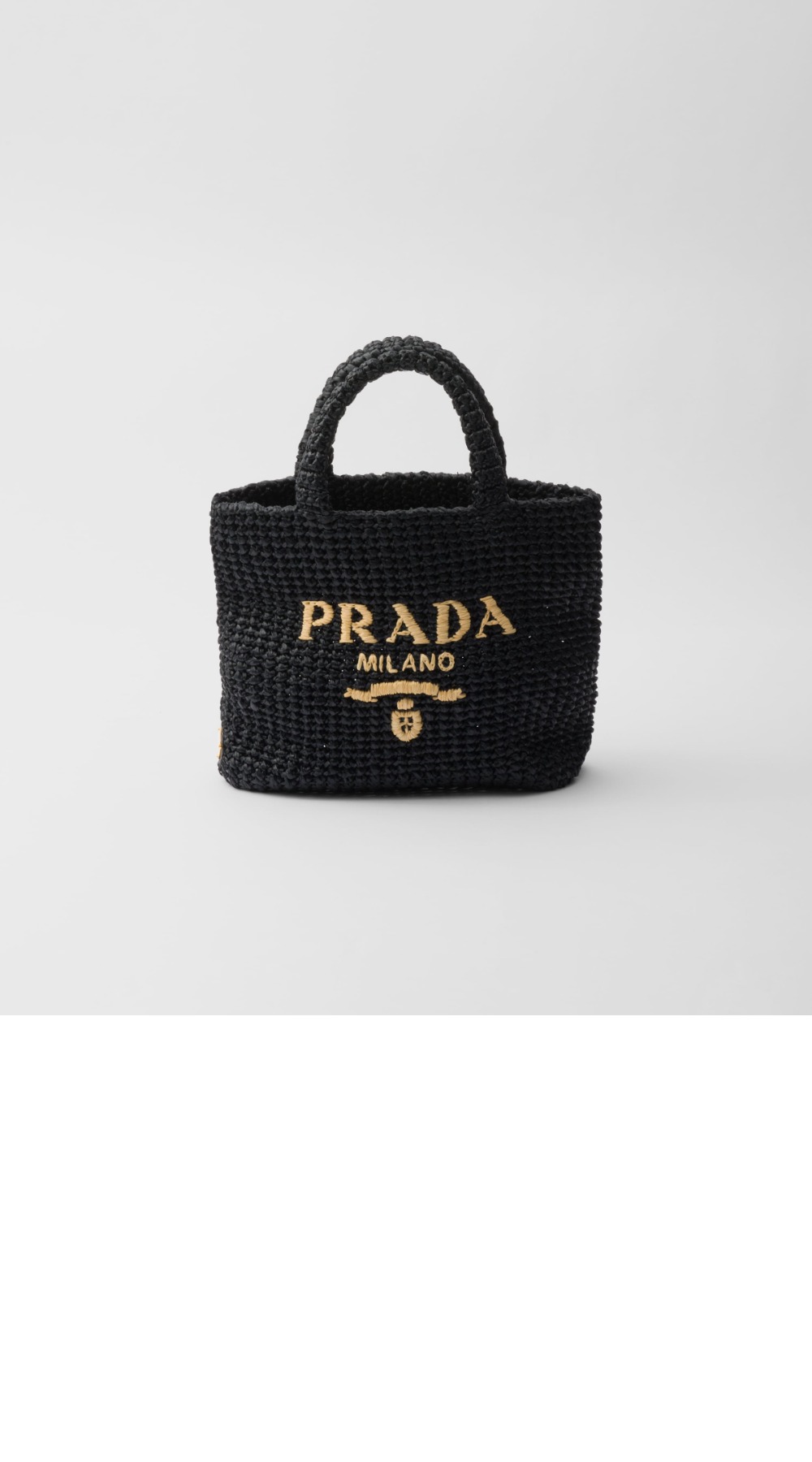 스몰 크로셰 토트백 1BG422 > Raffia Crochet - 라피아크로셰