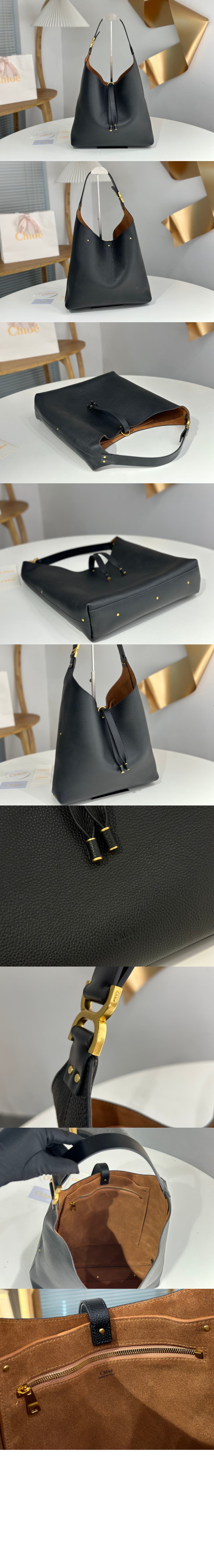 그레인드 가죽 Marcie 호보백 SS630 > Marcie - 마르시