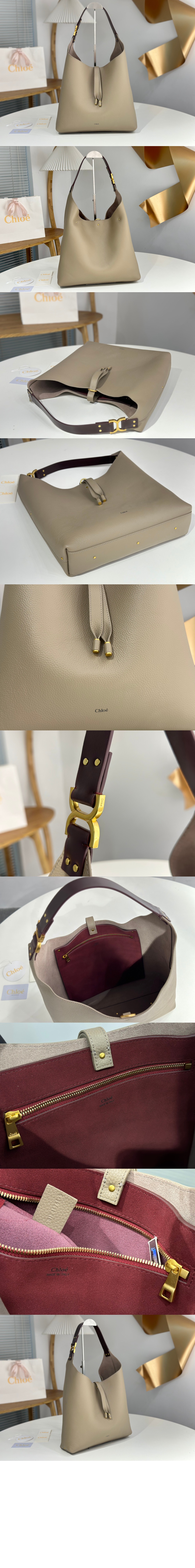 그레인드 가죽 Marcie 호보백 SS630 > Marcie - 마르시