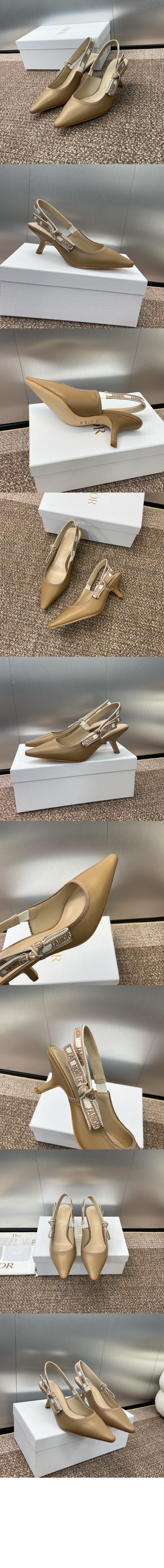 Jolie Dior 펌프스 KDV02 > J'Adior - 슬링백 펌프스