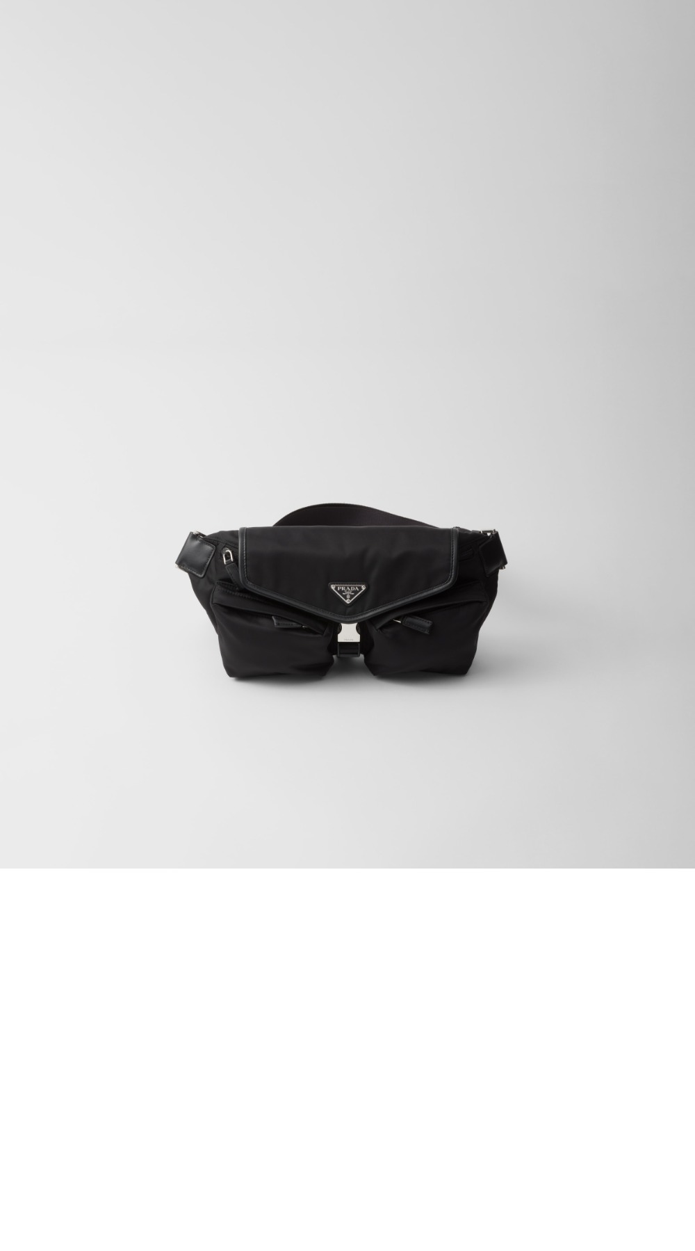 리나일론 및 가죽 숄더백 2VH174 > Re-Nylon - 리나일론