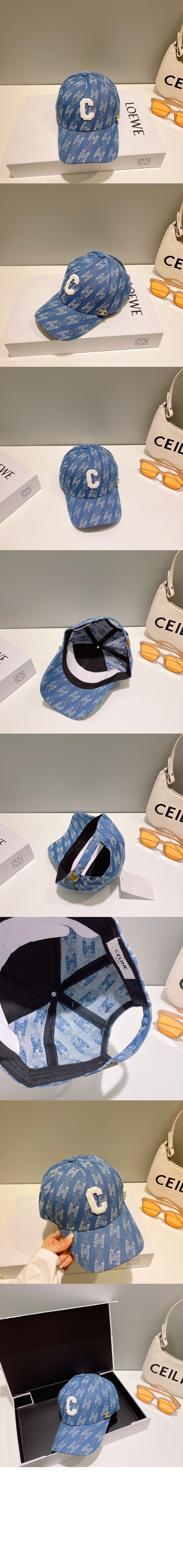 베이스볼 캡 2AU97B > 셀린느