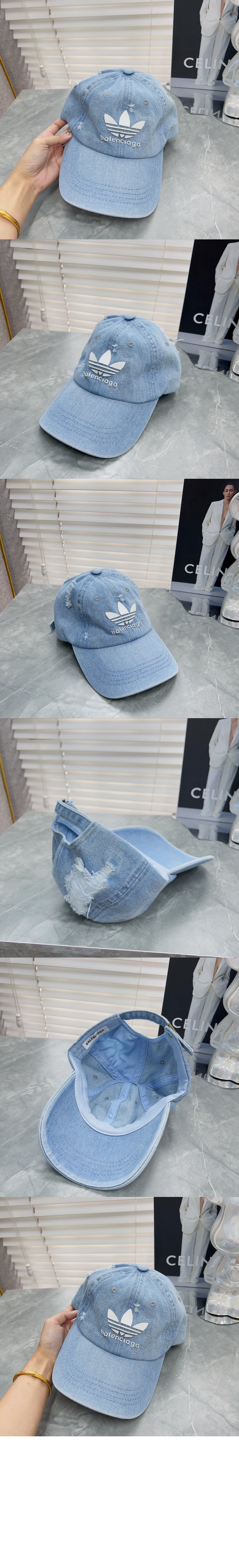 로고 베이스볼 캡 723749 > 발렌시아가