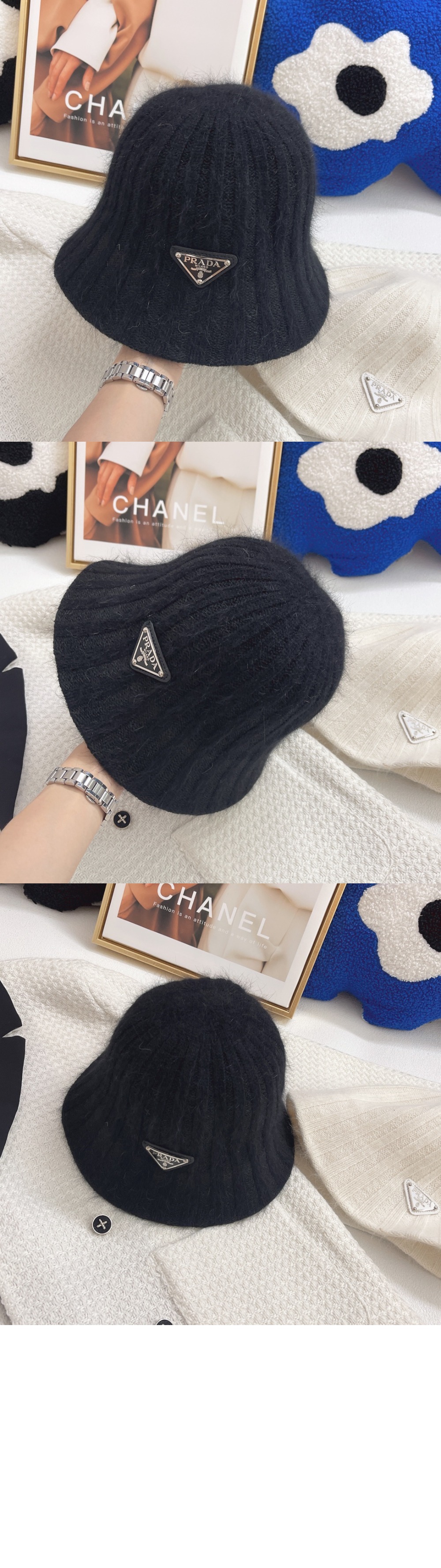 니트 벙거지 2HC513 > 프라다