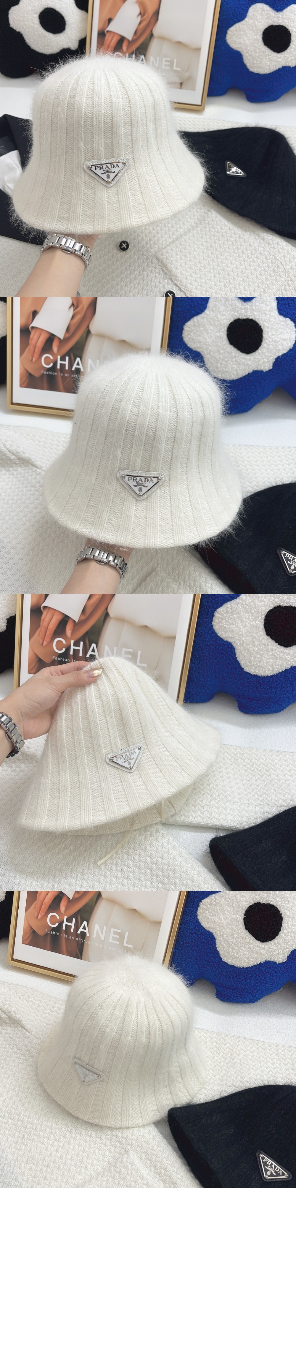 니트 벙거지 2HC513 > 프라다