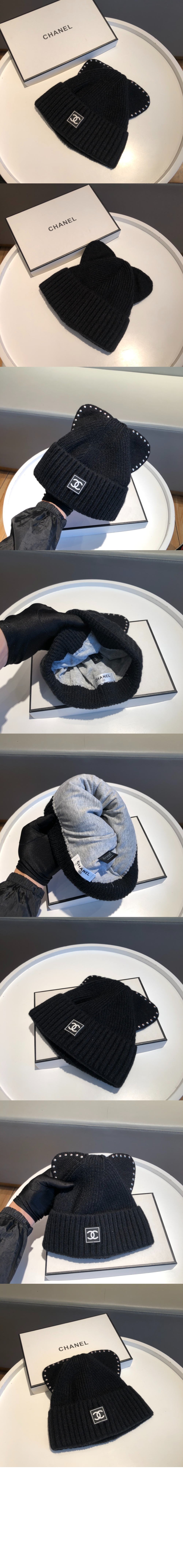 니트 비니 AA3523 > 샤넬