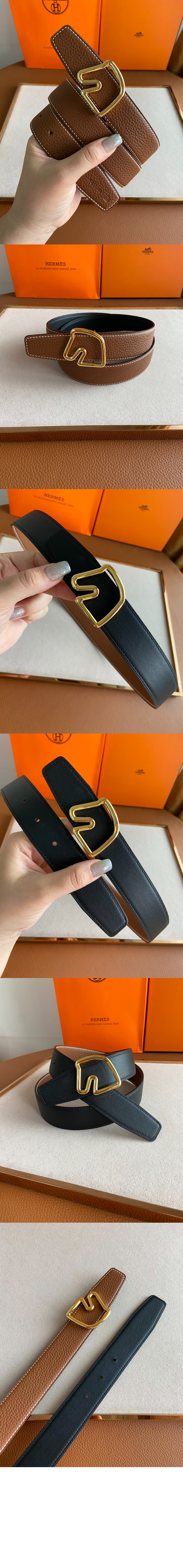 슈발 드 테트 리버서블 벨트 > 에르메스