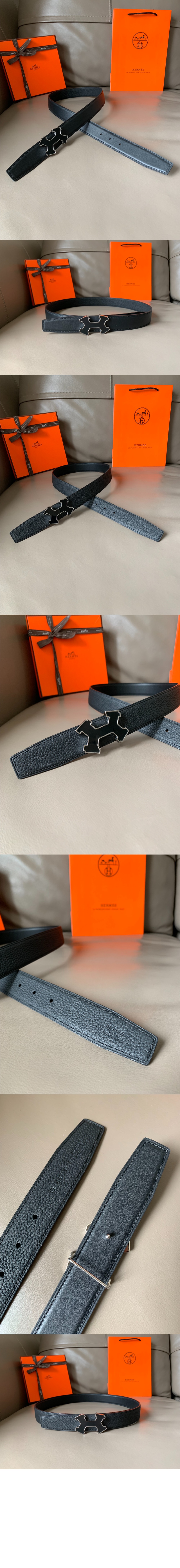 부클레 H 리버서블 벨트 > 에르메스