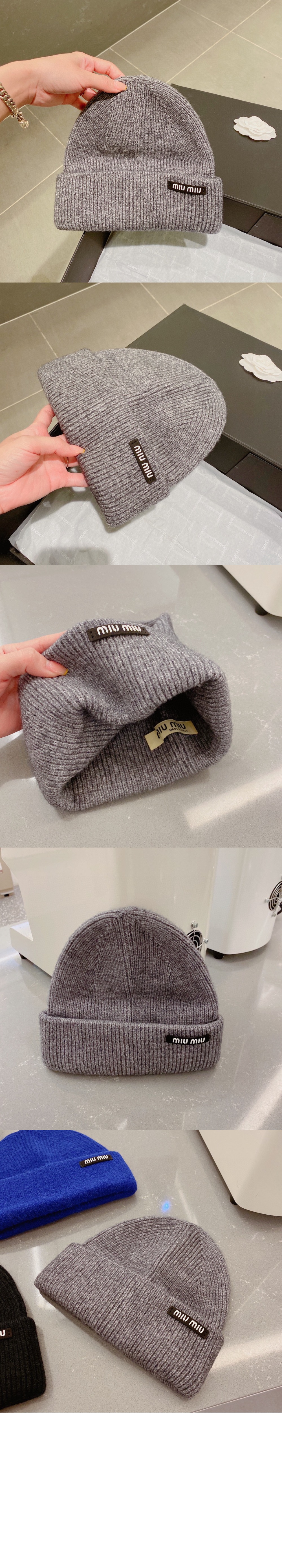 니트 비니 5HC671 > 미우미우