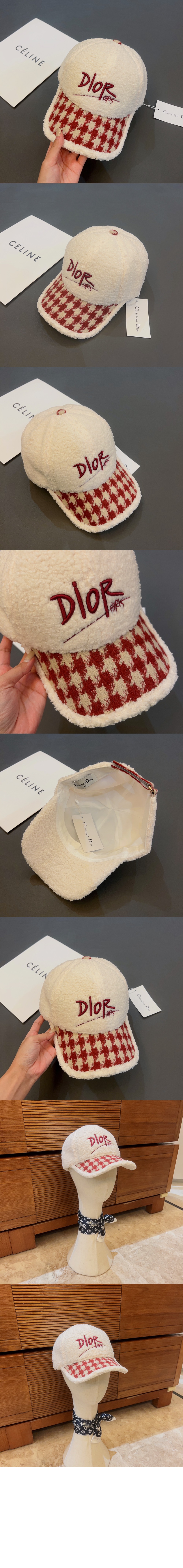 램스울 베이스볼 캡 47T3B > 디올