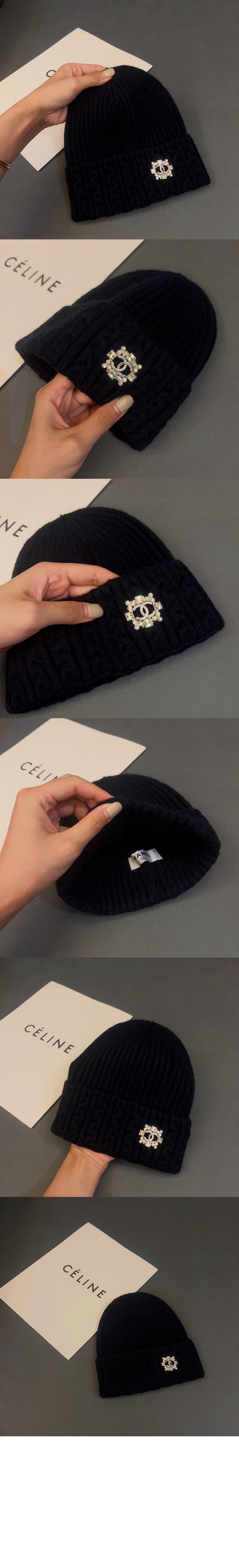 니트 비니 AA3713 > 샤넬