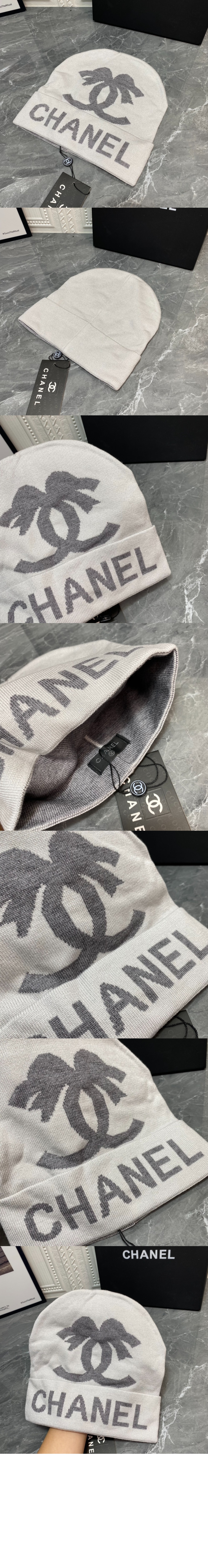 니트 비니 AA3433 > 샤넬