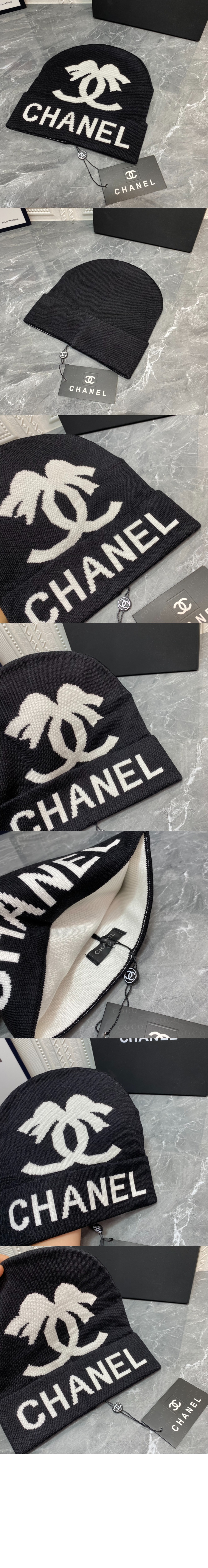 니트 비니 AA3433 > 샤넬