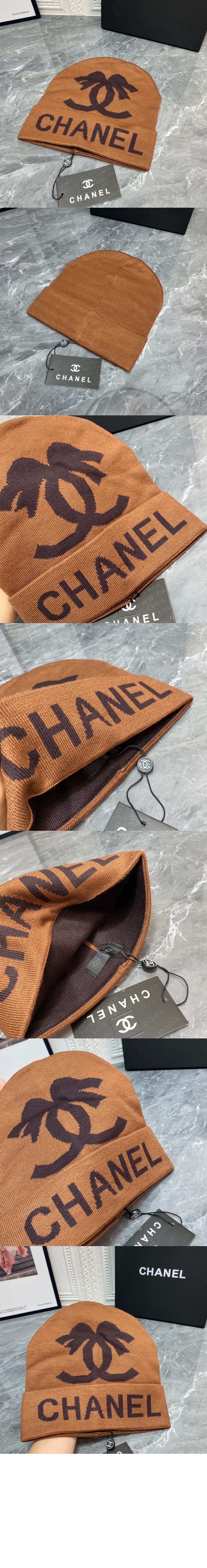 니트 비니 AA3433 > 샤넬