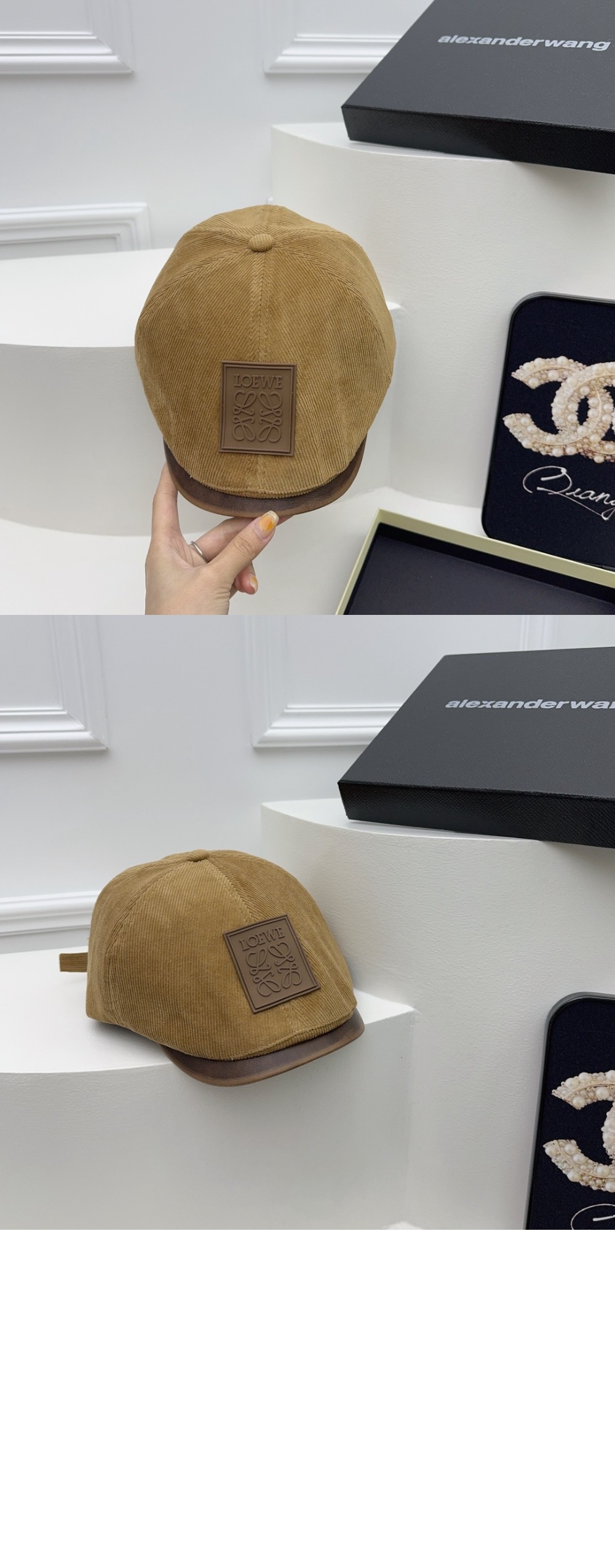 빈티지 베이스볼 캡 > 로에베