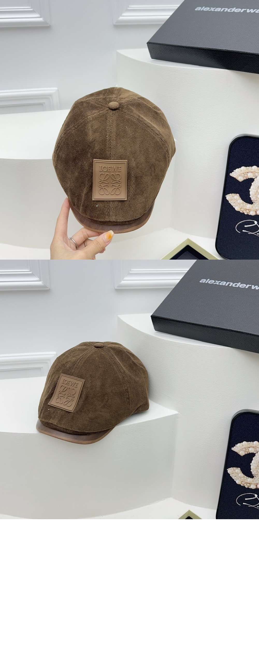 빈티지 베이스볼 캡 > 로에베