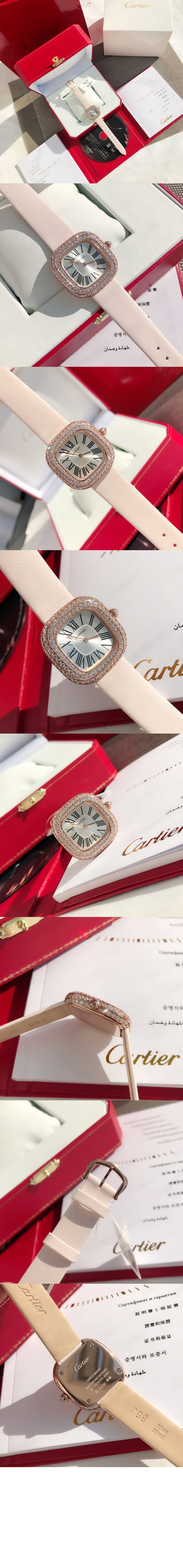 꾸쌍 드 까르띠에 워치 27 WJCS0004 > Coussin - 꾸쌍