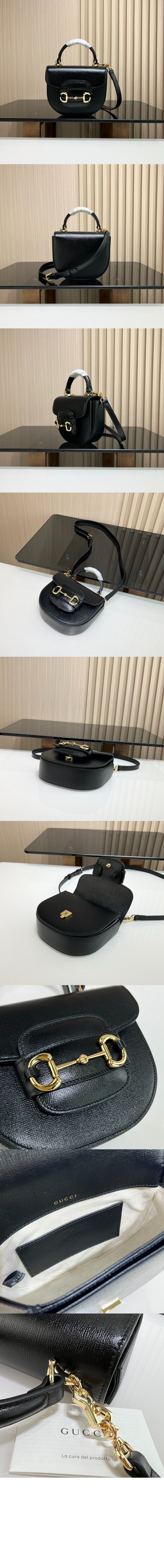 홀스빗 1955 미니 탑 핸들백 781387 > Horsebit 1955 - 홀스빗 1955