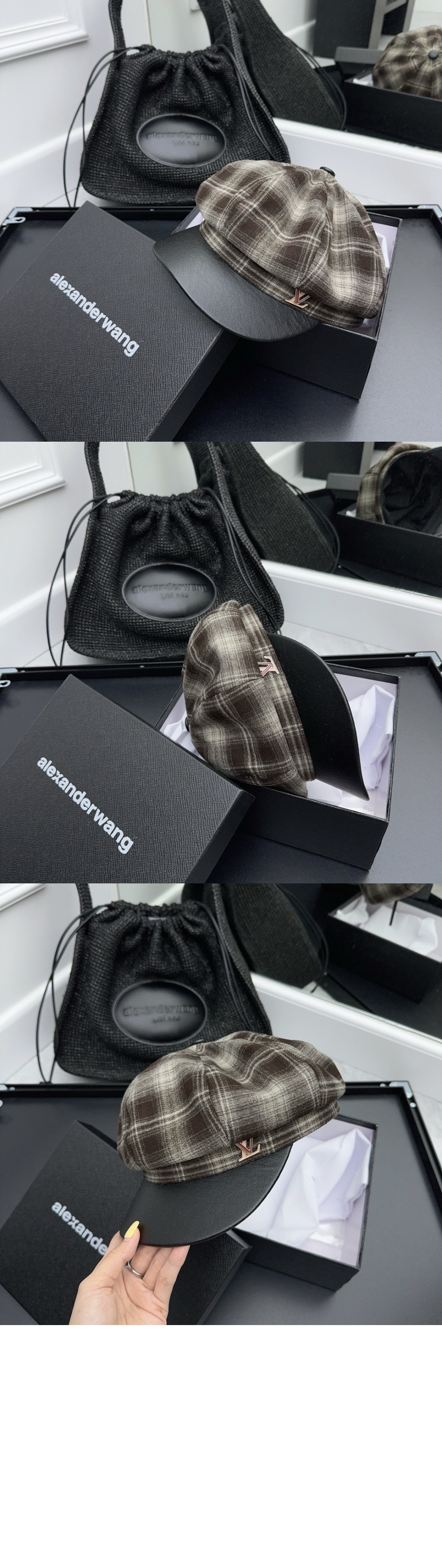 팔각 모자 M57322 > 루이비통