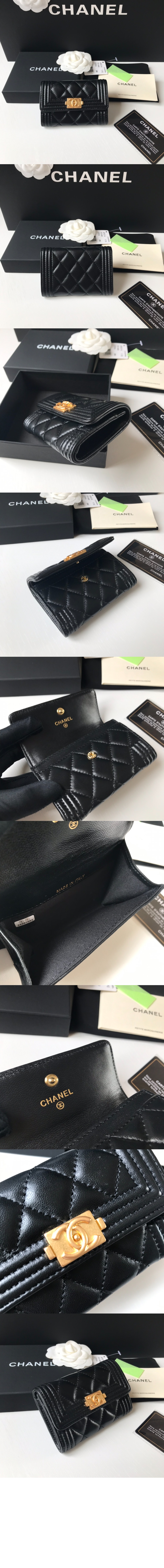 보이 플랩 카드지갑 A80603 > Boy Chanel - 보이 샤넬