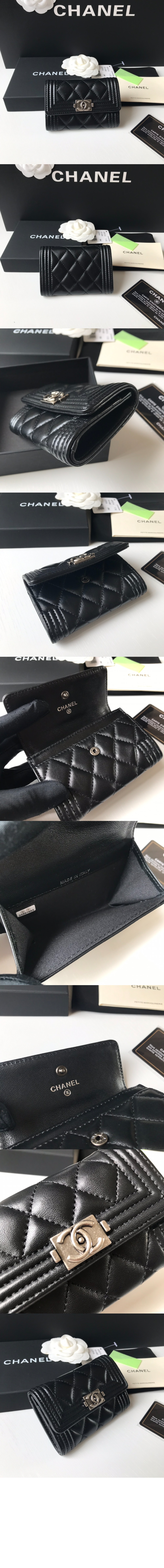 보이 플랩 카드지갑 A80603 > Boy Chanel - 보이 샤넬