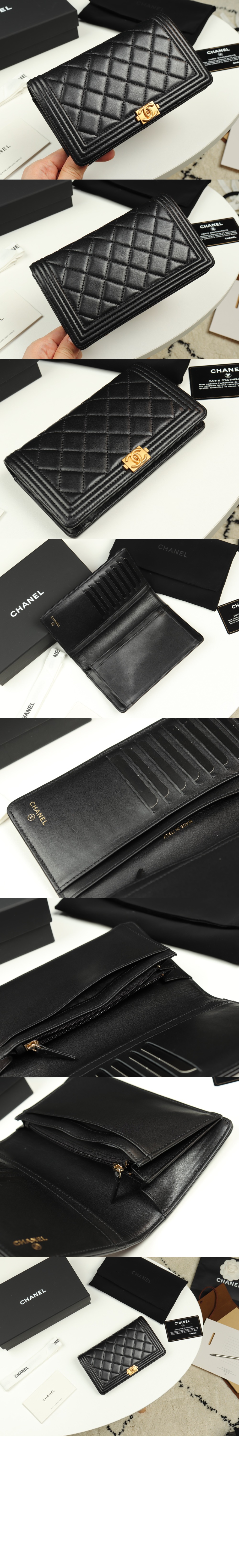 보이 플랩 장지갑 A80285 > Boy Chanel - 보이 샤넬