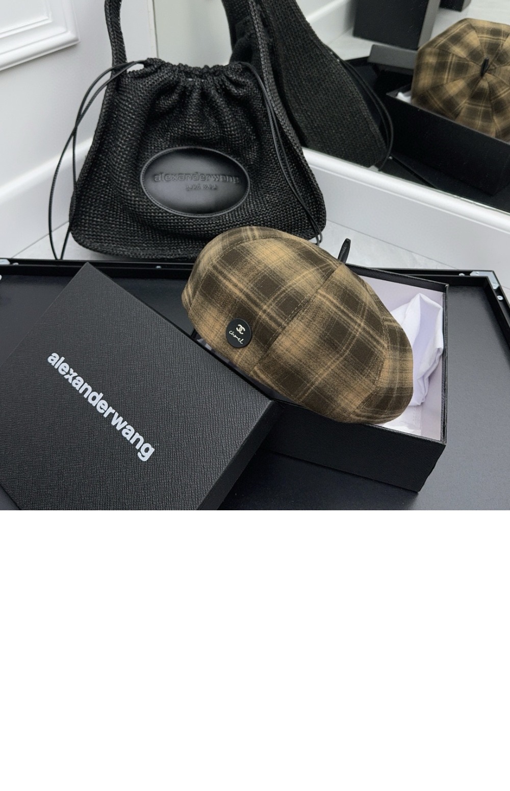 베레모 AA3594 > 샤넬