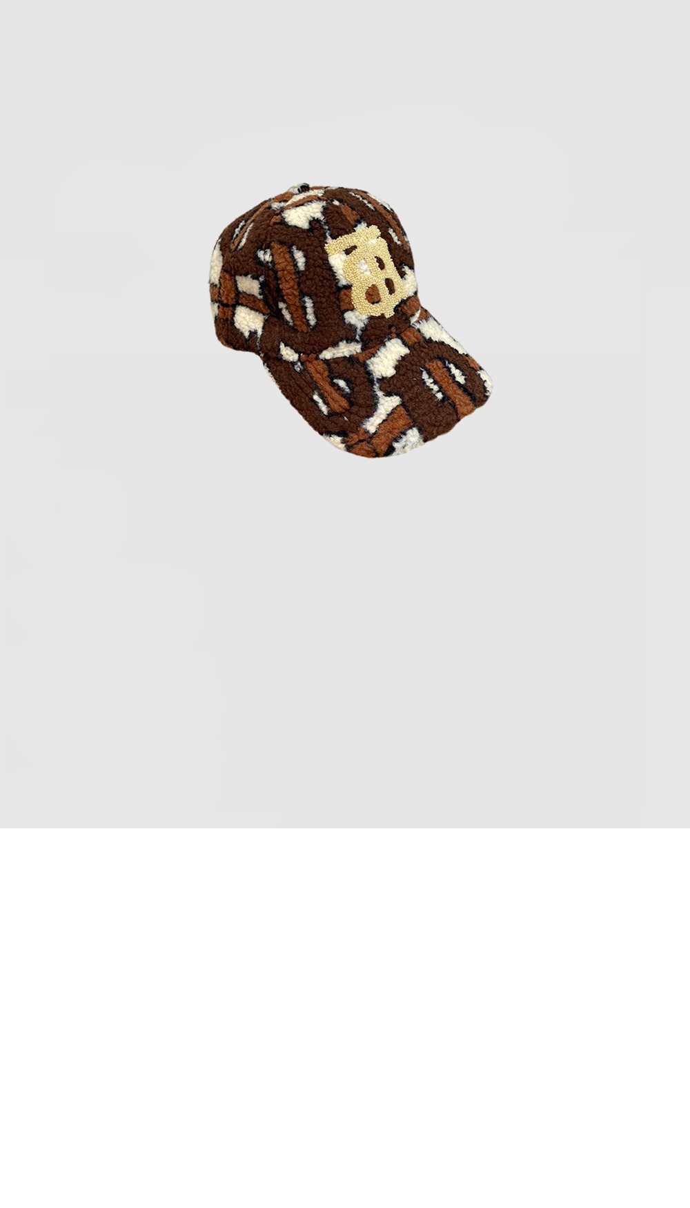 램스울 베이스볼 캡 8053147 > 버버리