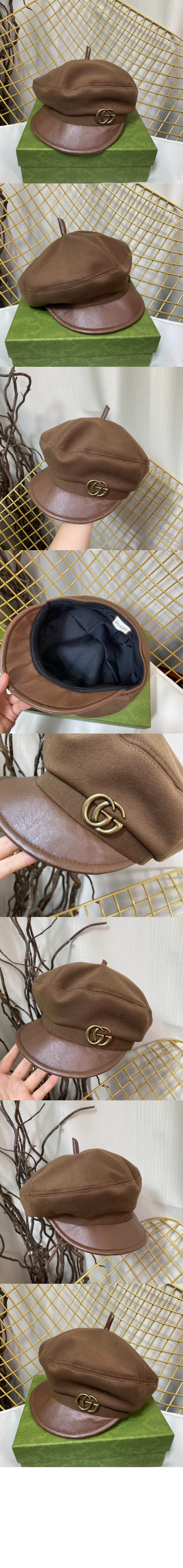 팔각 모자 485628 > 구찌