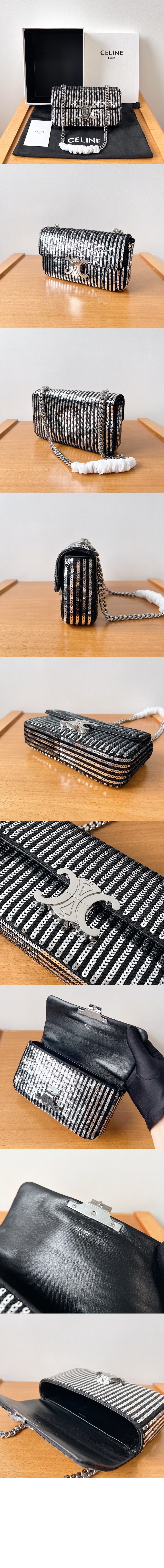 트리오페 클로드 체인 숄더백 115202 > Triomphe - 트리오페