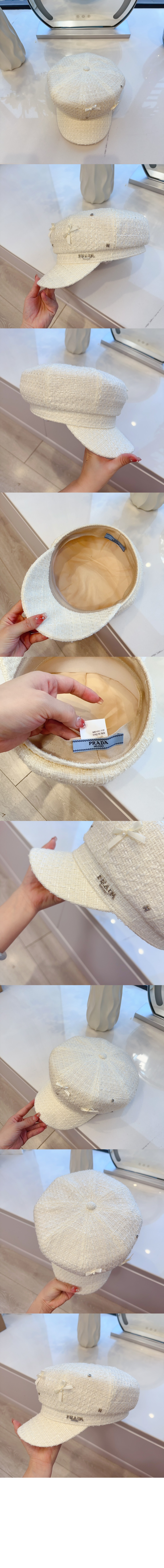 팔각 모자 2HC843 > 프라다