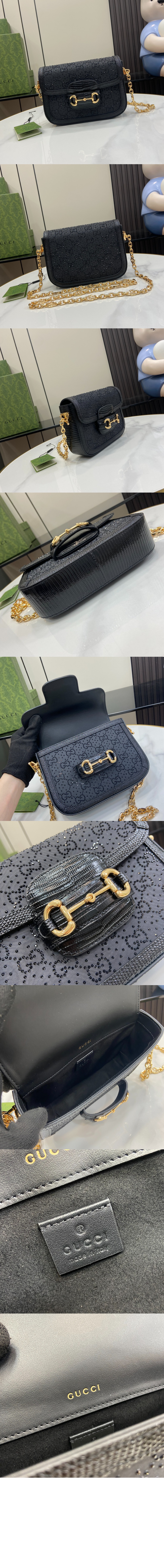 홀스빗 미니백 675801 > Horsebit 1955 - 홀스빗 1955