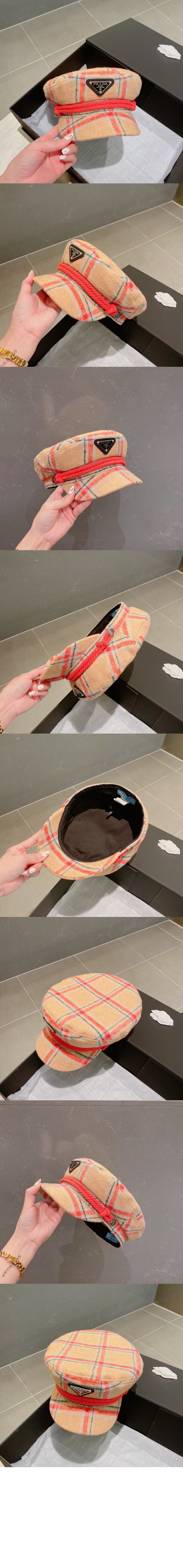 팔각 모자 2HC373 > 프라다