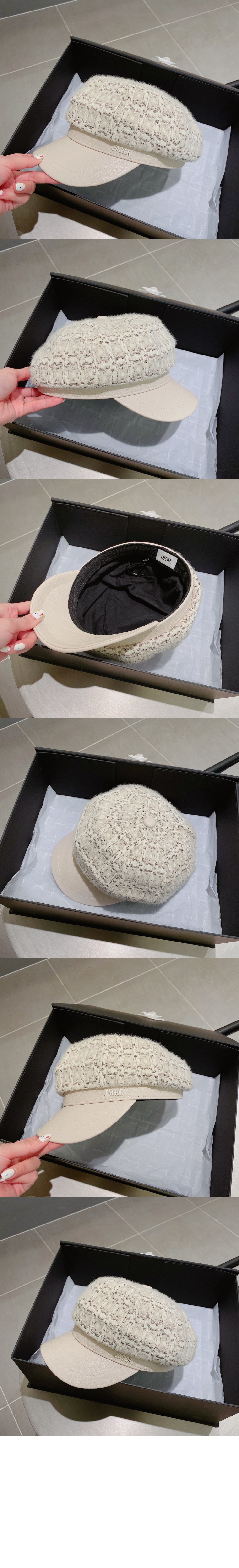 팔각 모자 5S7FB > 디올