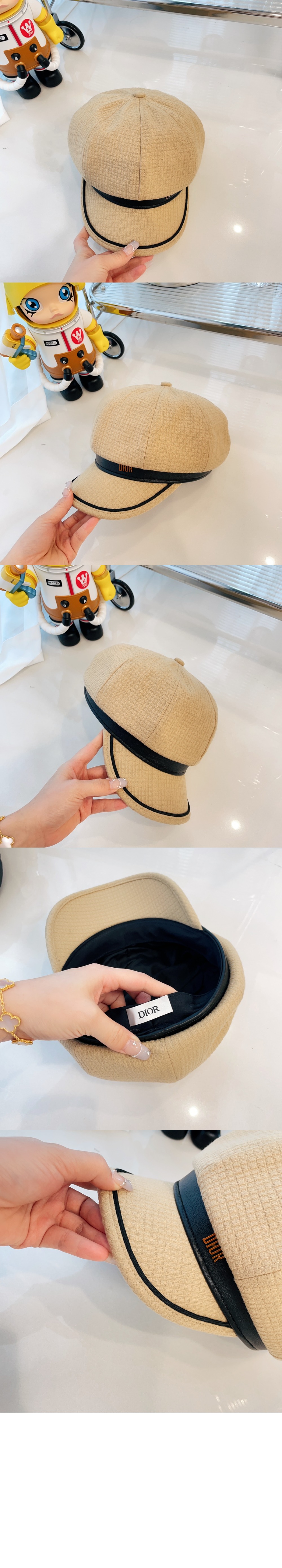 팔각 모자 2FB1S > 디올